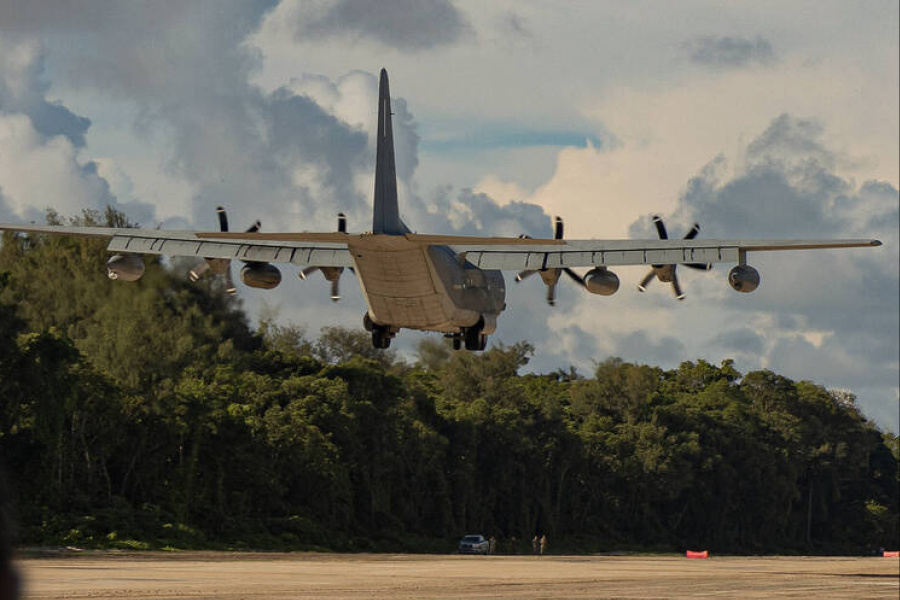 帛琉二戰機場首迎美軍KC-130J加油機 有望成抗中新基地