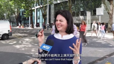 反送中》「別再有天安門」媒體英美街訪 外國人談香港哽咽落淚