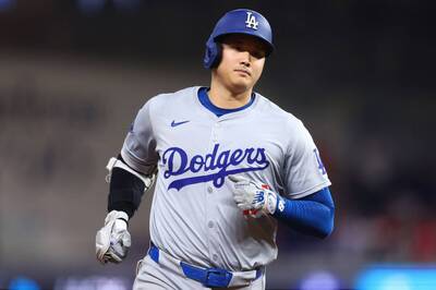 MLB》有神快拜！大谷翔平雙響砲+跑出2盜 完成史無前例「50轟50盜」