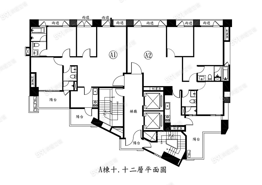 大安富御平面圖