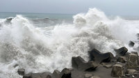 台東入夜至5日上午風雨最強 蘭嶼出現12級陣風