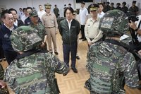 黨政人士：總統視導部隊  強化與官兵聯繫凝聚軍心