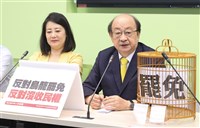 藍委告發軟禁議事人員 柯建銘：更換會議室才是非法