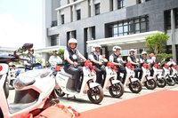 中市購450輛電動機車 捷運警察隊獲15輛強化機動