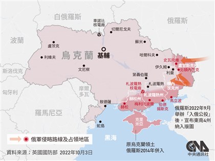 俄軍節節敗退 失去戰略要地伊久姆又被迫撤離利曼