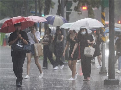 午後對流旺盛 北北基宜4縣市大雨特報