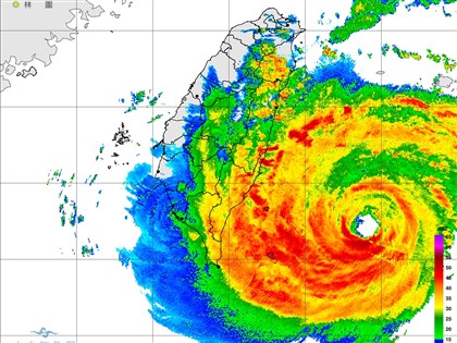颱風海葵暴風圈觸陸 氣象局估午後中心台東登陸