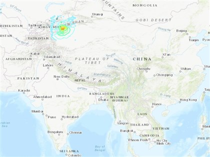 中國新疆西部7.0地震 鄰國吉爾吉斯建築也搖晃