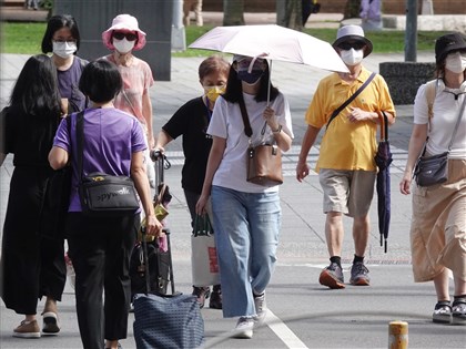 15日前西南風偏強 大台北、台東防36度高溫