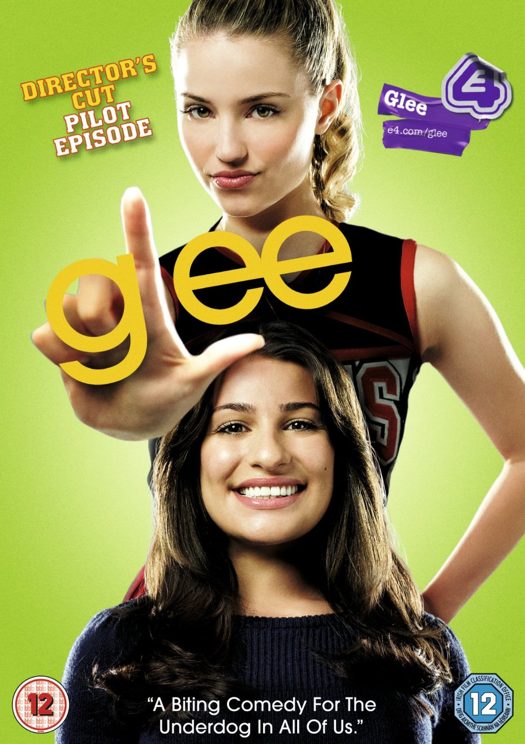 Lea Michele and Dianna Agron in Glee: Director's Cut Pilot Episode (2009)