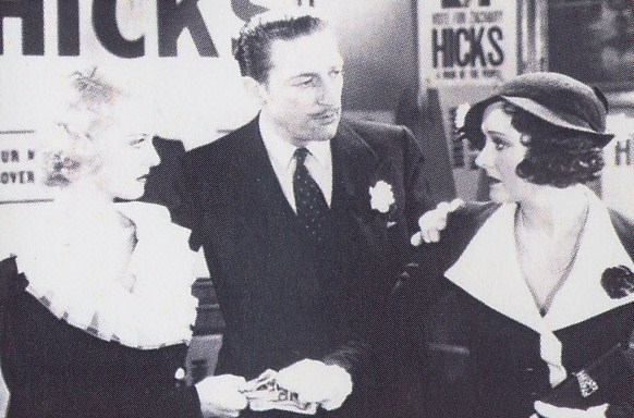 Bette Davis, Vivienne Osborne, and Warren William in The Dark Horse (1932)