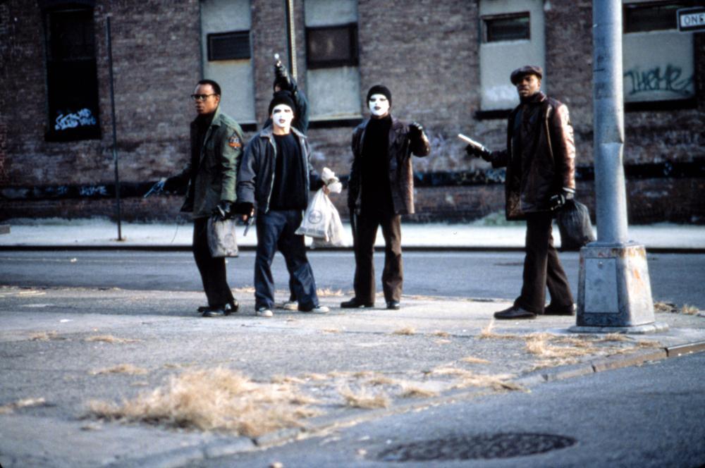 Larenz Tate, Freddy Rodríguez, Keith David, and Bokeem Woodbine in Dead Presidents (1995)