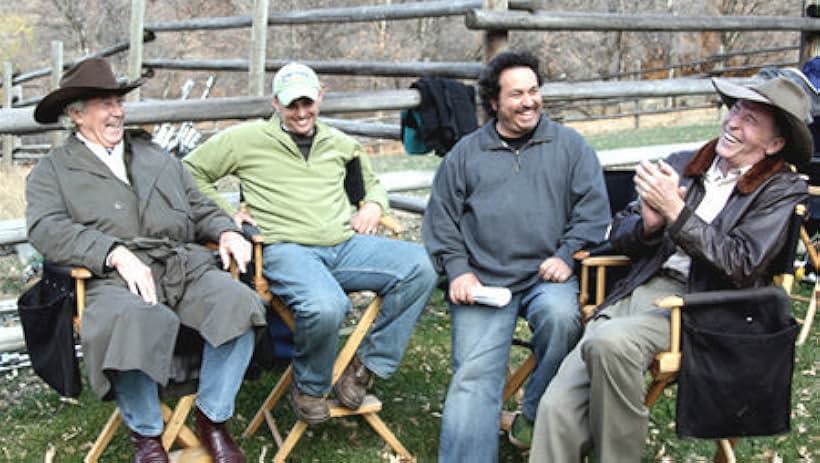 James Gammon, James Karen, Ryan Little, and Brian Peck in Outlaw Trail: The Treasure of Butch Cassidy (2006)