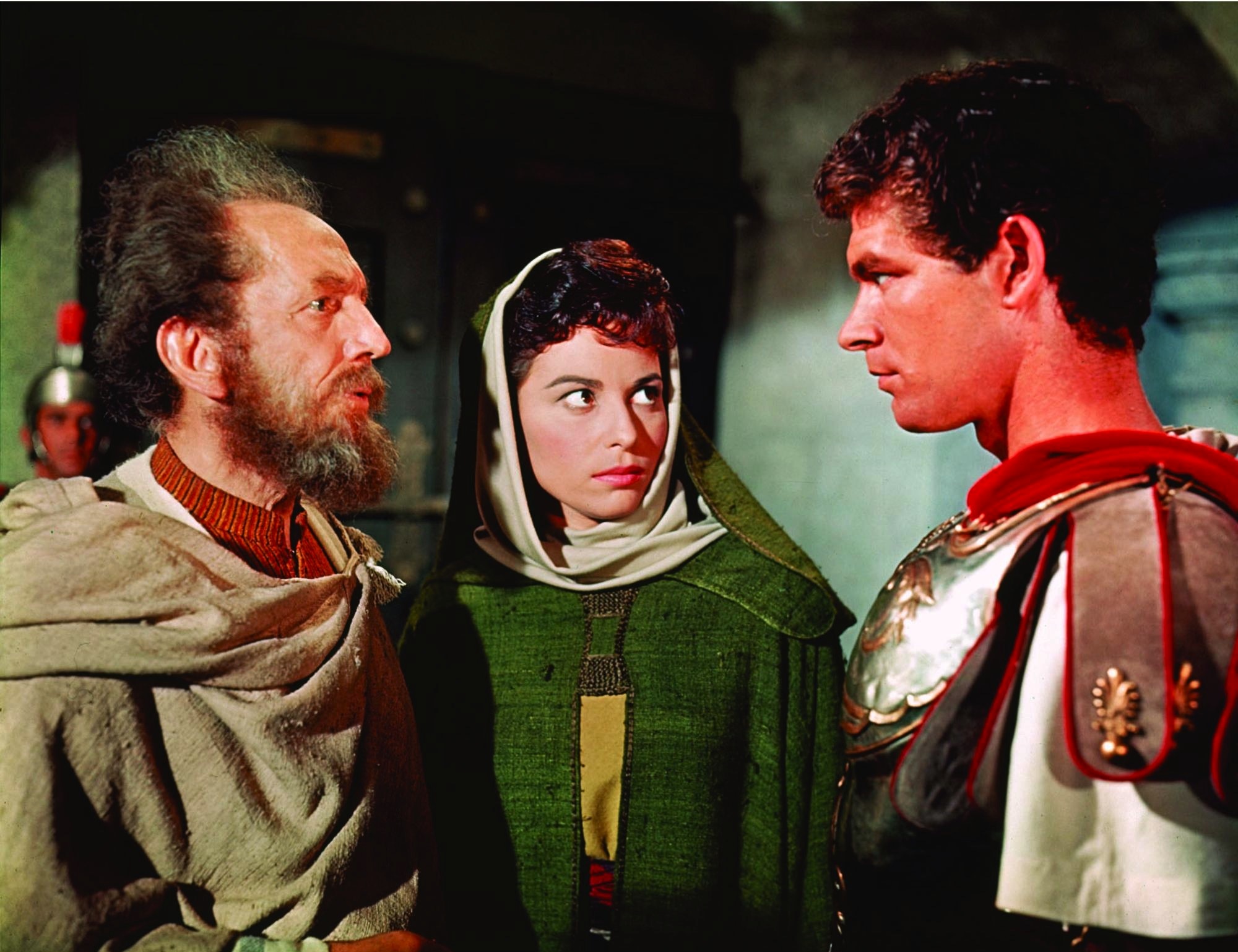 Stephen Boyd, Haya Harareet, and Sam Jaffe in Ben-Hur (1959)