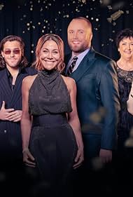 Robert Gustafsson, Barbro 'Babben' Larsson, Carola Häggkvist, Johanna Nordström, David Sundin, Tilde De Paula, Benjamin Wahlgren-Ingrosso, and Edvin Törnblom in TV4:s Nyårskarameller (2024)