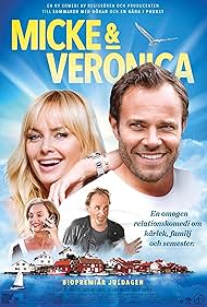 Izabella Scorupco, Suzanne Reuter, Philip Zandén, and David Hellenius in Micke & Veronica (2014)