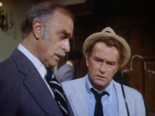 John Dehner and Darren McGavin in Kolchak: The Night Stalker (1974)