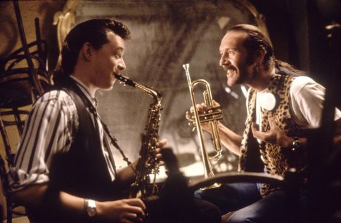 Félim Gormley and Johnny Murphy in The Commitments (1991)