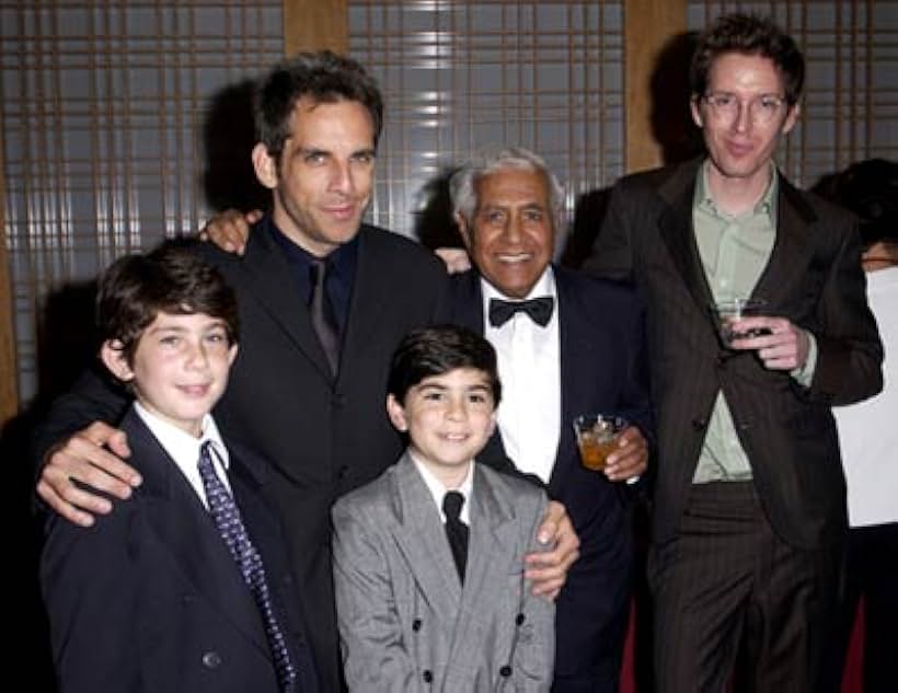 Ben Stiller, Wes Anderson, Jonah Meyerson, Kumar Pallana, and Grant Rosenmeyer at an event for The Royal Tenenbaums (2001)