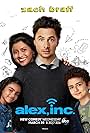 Zach Braff, Tiya Sircar, Elisha Henig, and Audyssie James in Alex, Inc. (2018)