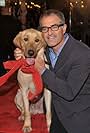 David Frankel and Clyde at an event for Marley & Me (2008)