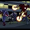 Adrian Pasdar, Bumper Robinson, Fred Tatasciore, Travis Willingham, Laura Bailey, Troy Baker, and Roger Craig Smith in Avengers Assemble (2012)