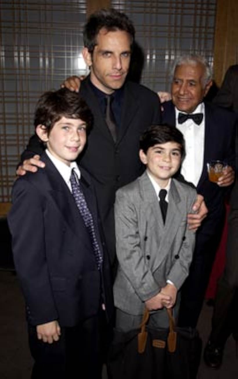 Ben Stiller, Jonah Meyerson, Kumar Pallana, and Grant Rosenmeyer at an event for The Royal Tenenbaums (2001)