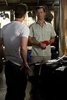 Jeffrey Donovan and Seth Peterson in Burn Notice (2007)