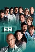 George Clooney, Anthony Edwards, Julianna Margulies, Ming-Na Wen, Noah Wyle, Laura Innes, Alex Kingston, Eriq La Salle, Kellie Martin, Paul McCrane, Michael Michele, Erik Palladino, Maura Tierney, and Goran Visnjic in ER (1994)