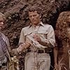 Dana Gillespie, Thorley Walters, and Patrick Wayne in The People That Time Forgot (1977)