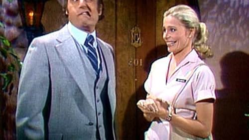 Jeffrey Tambor and Priscilla Barnes in Three's Company (1976)