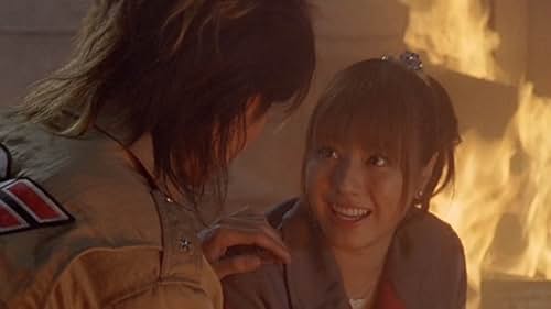 Hidenori Tokuyama and Yumi Sugimoto in Enjin sentai Gôonjâ (2008)