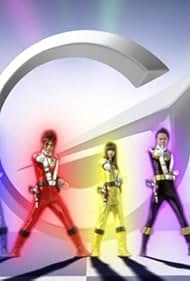 Hidenori Tokuyama, Kenji Ebisawa, Yumi Sugimoto, Shinwa Kataoka, Rina Aizawa, Masahiro Usui, and Yasuhisa Furuhara in Enjin sentai Gôonjâ (2008)