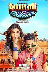 Alia Bhatt and Varun Dhawan in Badrinath Ki Dulhania (2017)