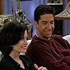 Courteney Cox and David Schwimmer in Friends (1994)