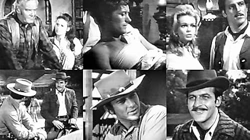 Elizabeth Baur, Andrew Duggan, Wayne Maunder, James Stacy, and Daniel J. Travanti in Lancer (1968)