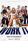 Indiana Mehta, Michelle Buteau, Keiynan Lonsdale, Jordan Fisher, Sabrina Carpenter, Drew Ray Tanner, and Liza Koshy in Work It (2020)