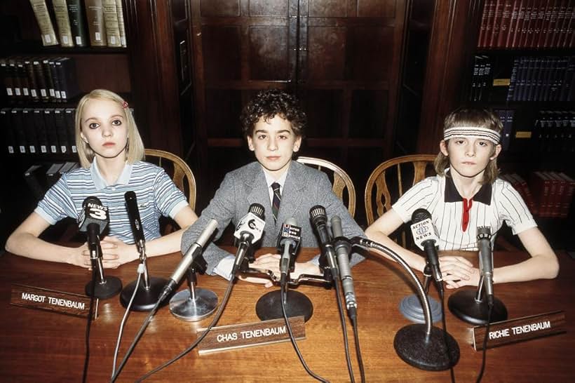 Arianna Turturro, Aram Aslanian-Persico, and Irina Gorovaia in The Royal Tenenbaums (2001)