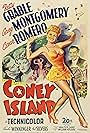 Betty Grable, Cesar Romero, and George Montgomery in Coney Island (1943)