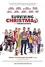 Joely Richardson, Ronni Ancona, James Fox, Patricia Hodge, Michael Landes, Sally Phillips, Julian Ovenden, Gemma Whelan, Sophie Simnett, Kitty Peterkin, Lochlan White, and Riley White in Surviving Christmas with the Relatives (2018)