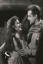 Richard Greene and Mary Manson in The Adventures of Robin Hood (1955)