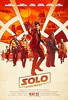 Woody Harrelson, Paul Bettany, Thandiwe Newton, Donald Glover, Alden Ehrenreich, Phoebe Waller-Bridge, Emilia Clarke, Charlotte Louise, and Joonas Suotamo in Solo: A Star Wars Story (2018)