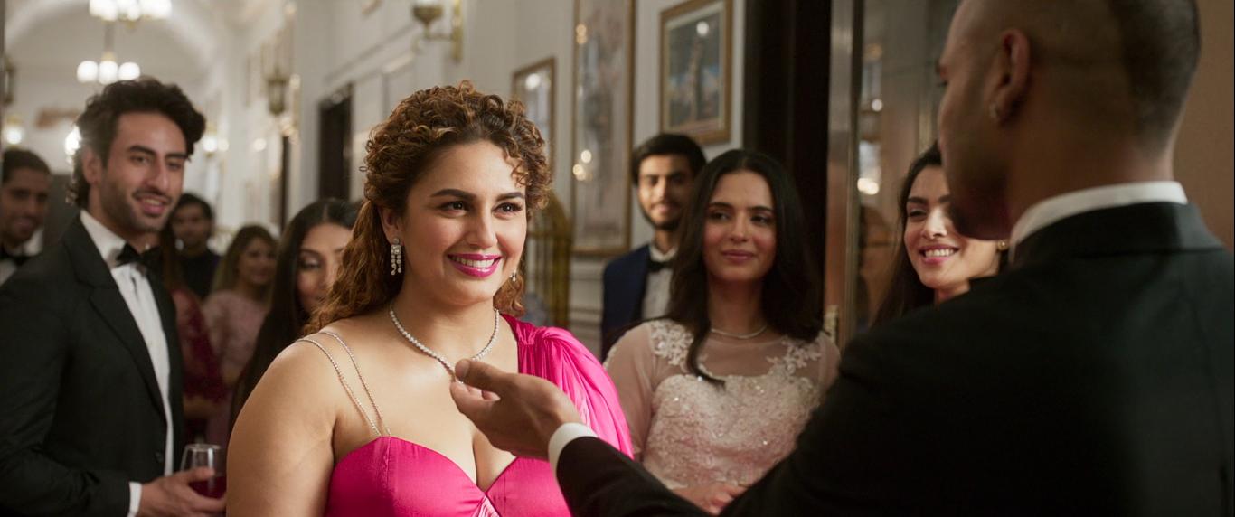 Huma Qureshi and Shikhar Dhawan in Double XL (2022)