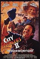 Billy Crystal, Jon Lovitz, Jack Palance, and Daniel Stern in City Slickers II: The Legend of Curly's Gold (1994)