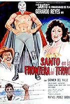 Santo en la frontera del terror