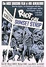 Mimsy Farmer, Michael Evans, Schuyler Hayden, Laurie Mock, Hortense Petra, and Tim Rooney in Riot on Sunset Strip (1967)