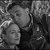 Robert Mitchum and Virginia Huston in Out of the Past (1947)