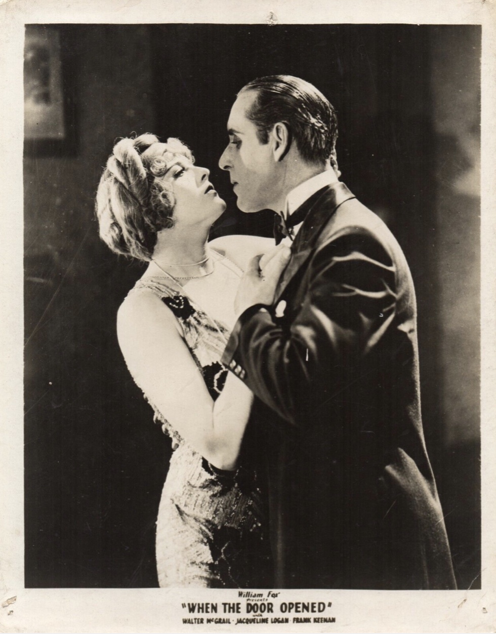 Robert Cain and Margaret Livingston in When the Door Opened (1925)