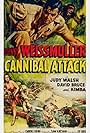 Judy Walsh and Johnny Weissmuller in Cannibal Attack (1954)