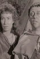 Michael Ripper and Sally Travers in The Adventures of Robin Hood (1955)